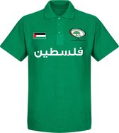Palestine Team Polo Shirt - Groen - XXL