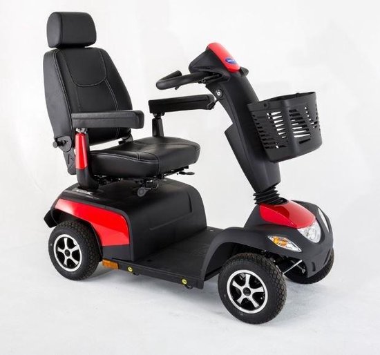 Scootmobiel Invacare Comet Pro 4-Wiel Carmine Red