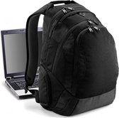 Laptop backpack zwart 26L