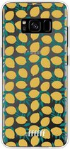 6F hoesje - geschikt voor Samsung Galaxy S8 Plus -  Transparant TPU Case - Lemons #ffffff