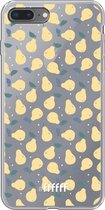 6F hoesje - geschikt voor iPhone 7 Plus -  Transparant TPU Case - Pears #ffffff