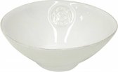 Costa Nova - servies - kom laag Nova wit - aardewerk - H 6,1 cm