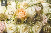 Platinum White | Witte Valentijns Rozen | 40 Rozen| Luxe geschenkdoos | Cadeau | Bos rozen