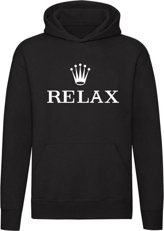 creëren Buik Vermoorden Relax Rolex Hoodie| horloge | vaderdag | geld |miljonair | unisex | trui |  sweater |... | bol.com