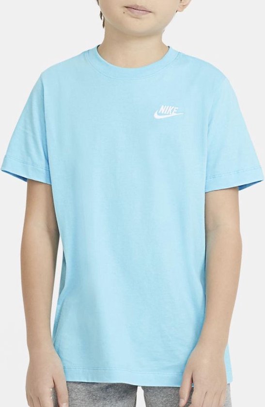 nike t shirt lichtblauw