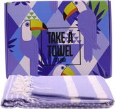 Hamamdoek - Take A Towel - fouta - 90x170 cm - 100% katoen - pestemal - TAT 4A-4