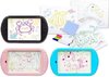 foto van Glow Drawing Board - Led Light Tekenbord inclusief 4 stiften - 4x Neon Kleuren - Pink