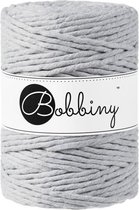 Bobbiny Macramé katoen 5mm Light Grey - Licht grijs