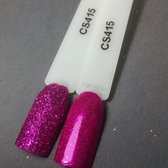 Nagel glitter - Korneliya Crystal Sugar 415 Fuchsia