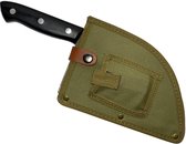 KOTO Kitchen | Rustic Cleaver Knife | Carbon Steel | 295mm x 102mm | Mes