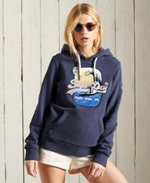 Superdry Dames Trui Geborstelde Vintage Itago hoodie