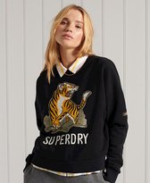 Superdry Dames Trui Military Narrative sweatshirt