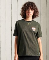 Superdry Dames tshirt Wijdvallend Military Narrative T-shirt