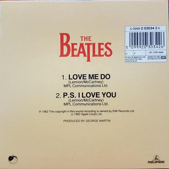 The Beatles CD Singles Collection - 22 CD Box Set uit 1992 | bol