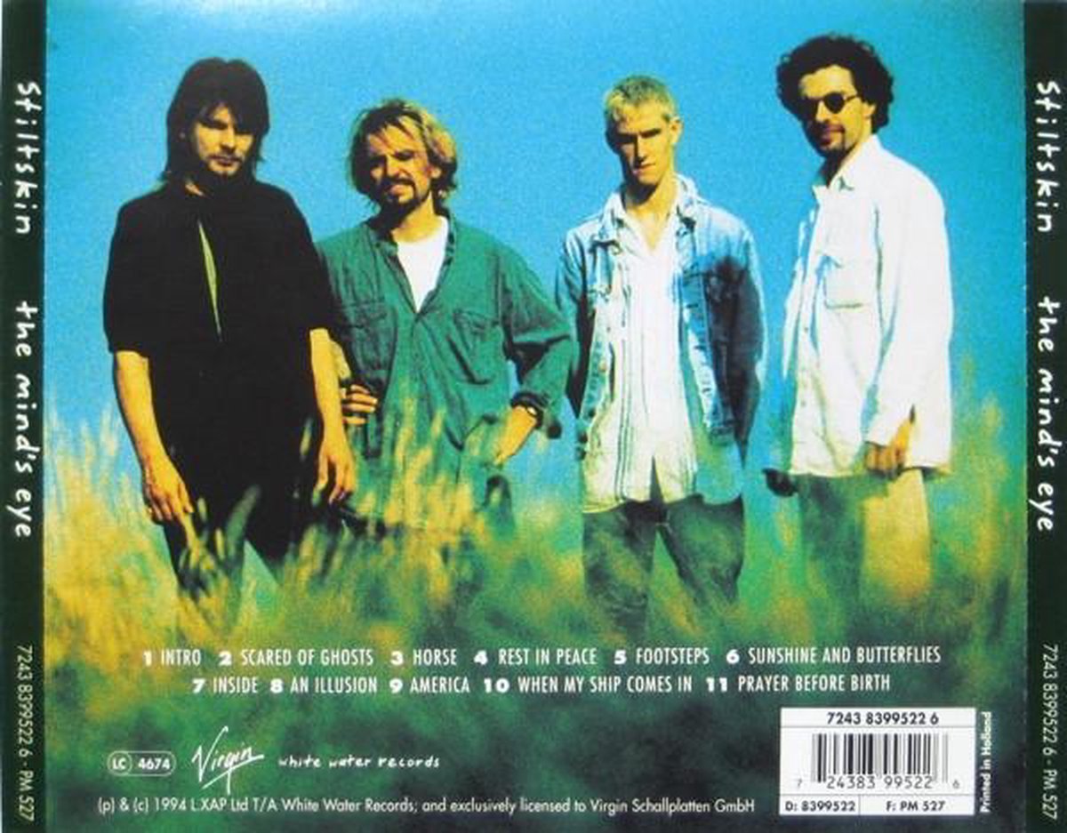 Mind's Eye, Stiltskin CD (album) Muziek