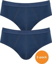 Sloggi Men 24/7 Midi - heren slips (2-pack) - blauw -  Maat: XL