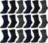 Pierre Cardin® - Herensokken - 18 Paar - antraciet blauw zwart - 43/46