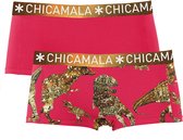 Chicamala meisjes 2P shorts rexie roze - 158/164