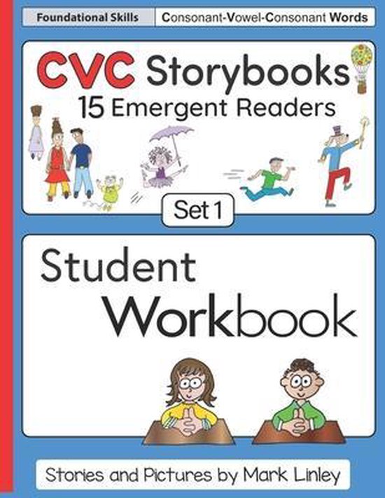 CVC Storybooks SET 1 Student Workbook - cover