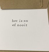 Wenskaarten - Motivatie Kaarten - set van 2 stuks