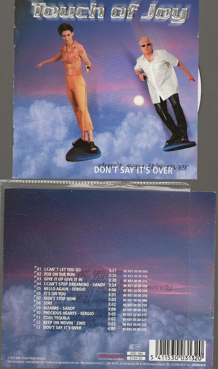 Touch Of Joy - Don't Say It's Over