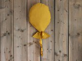 EM&EEF - Stoffen ballon - verjaardag ballon - verjaardag - Oker geel - 40x30 cm - kinderkamer decoratie - babykamer decoratie