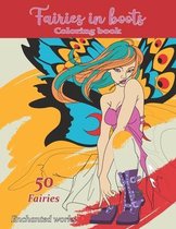 Fairies in Boots Coloring Book