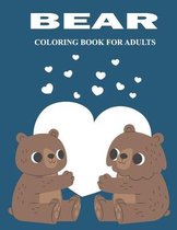 Bear Coloring Book For Adults