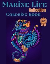 Marine life Collection Coloring Book