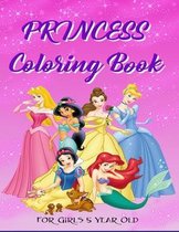 Princess Coloring Book For Girls 5 Year Old