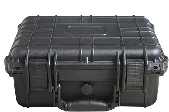 Koffer - Iron Case - Harde Cover voor Tello Drone | Zwart | Zelf Uitsnijden| Accessoires voor Drones / Bescherming / Protectie| Waterdicht