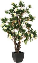 Azalea - Roze - Lente Bloesems - Kunstbloem azalea - Hoogte 81 cm