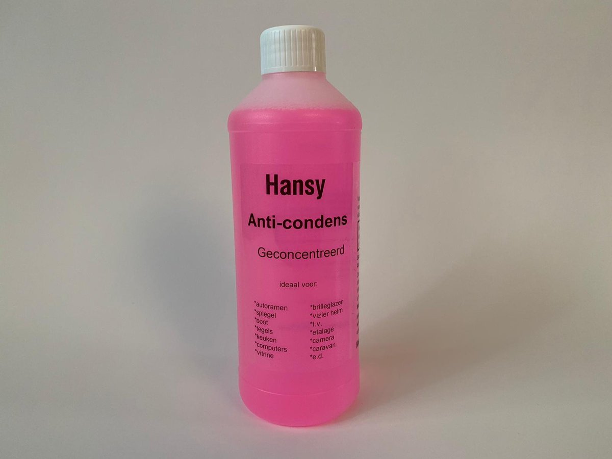 1x fles Nanovloeistof, Anti-condens waterafstotend ideaal voor badkamer, autoramen tegen het beslaan en bedruppelen.