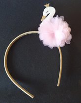 De Houtkraam - Haarband - Meisje - Zwaan - Cadeautje - Prinsesje