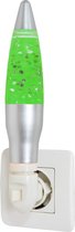 Fisura Nachtlamp Glitter 5 X 20 Cm Aluminium Groen