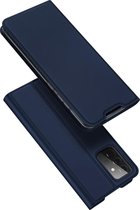 Luxe blauw book case hoesje Samsung Galaxy A72