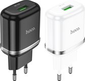 Hoco Sneloplader 3 Ampère Usb Fastcharger  Wit Iphone, Samsung , Huawei ...