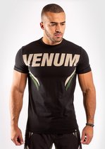 Venum T-Shirt One-FC Impact Zwart/Groen Medium