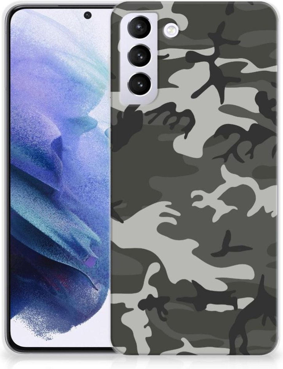TPU Hoesje voor Samsung Galaxy S21 Plus TPU bumper Army Light