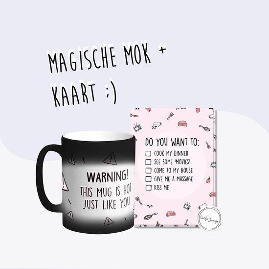 Liefs Jansje | Grappig Cadeau | Grappige Mok | Warmte Mok | Magic Mok +  Kaart (met... | bol.com