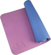 Yogamat Earth  Lotus Design TPE  paars/lila