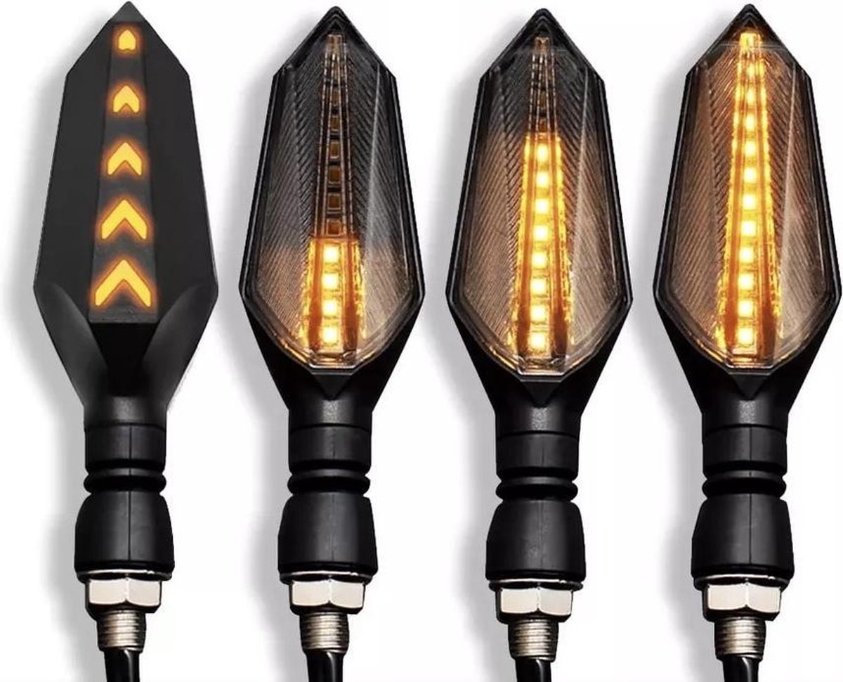 Premium LED Dynamische Knipperlichten voor Motor, Scooter, Brommer etc. -  Audi, VW... | bol.com
