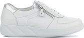 Waldlaufer Sneakers Dames - Lage sneakers / Damesschoenen - Leer - 622003 - Wit - Maat 40
