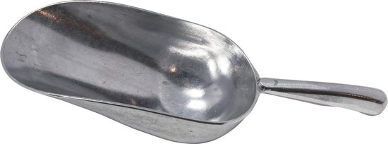 IJsblokjesschep - Aluminium - 17.5cm - IJsschepper