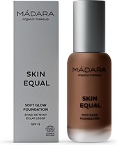 MÁDARA Skin Equal Foundation #100 Mocha 30 ml - vegan - SPF 15