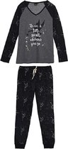 Tinker Bell pyjama S grijs/zwart