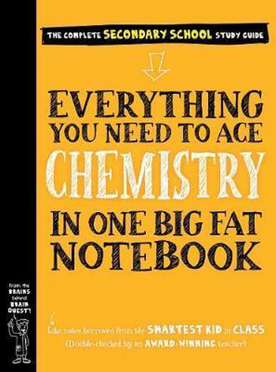 Omslag van Everything You Need to Ace Chemistry in One Big Fat Notebook