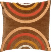 RODY - Kussenhoes velvet Tobacco Brown 45x45 cm - bruin