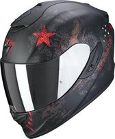 Scorpion EXO-1400 Air Asio Mat Zwart Neon Geel Integraalhelm - Maat XL - Helm