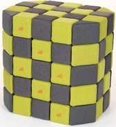 Magnetische blokken JollyHeap® - Magnetic blocks - blokken - educatief speelgoed - grijs/groen